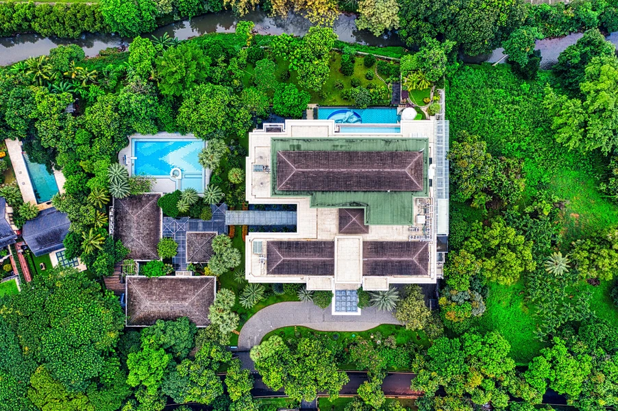 Horticultural engineering in Brisbane estate